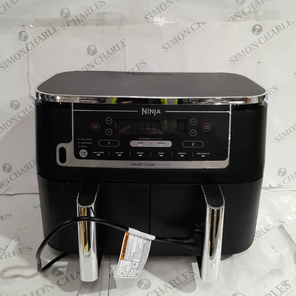 NINJA FOODI MAX DUAL ZONE 9.5L AIR FRYER AF451UK