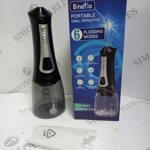 BOXED BINEFIA PORTABLE ORAL IRRIGATOR 