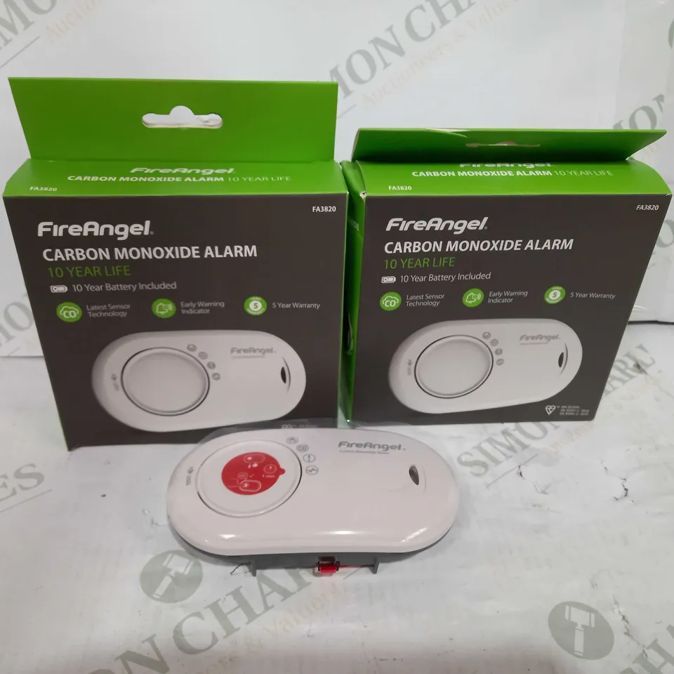 FIREANGEL CARBON MONOXIDE ALARM X2