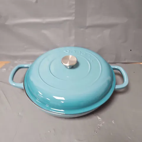 NUOVVA ENAMELED CAST IRON CASSEROLE POT