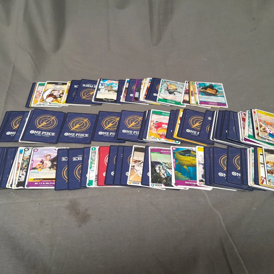 LARGE QUANTITY OF ONE PIECE TRADING CARD GAME
