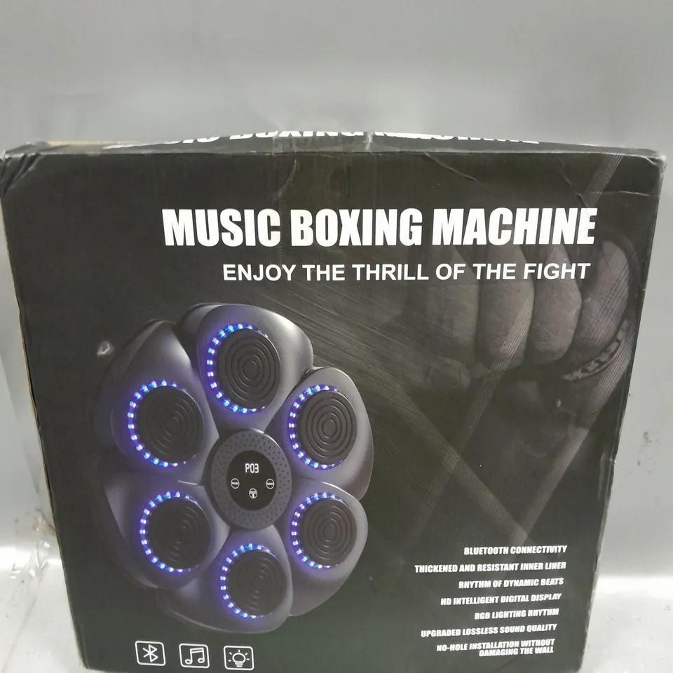 boxed music boxing machine