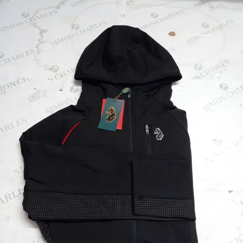 LUKE ISSAC ZIP HOODY - SIZE S