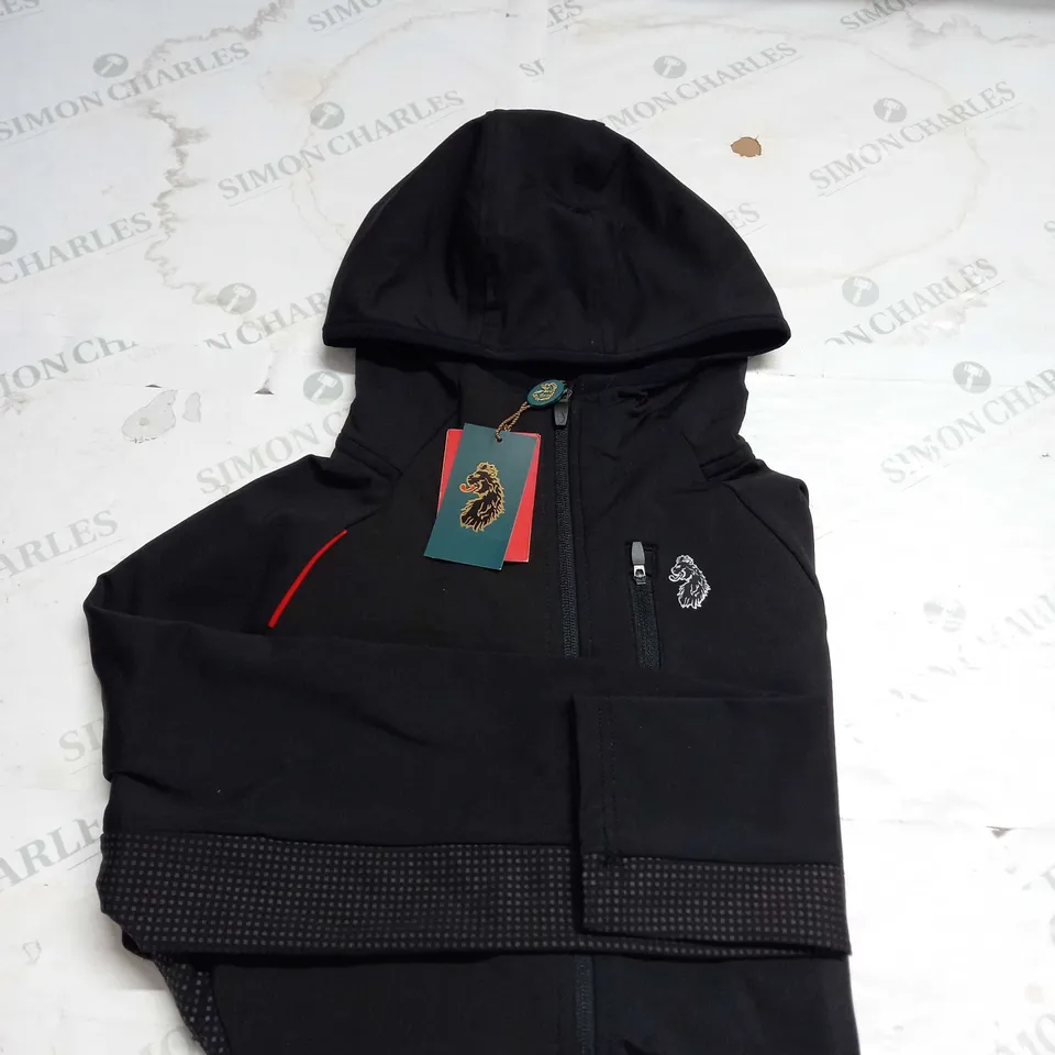 LUKE ISSAC ZIP HOODY - SIZE S