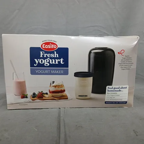 BOXED EASIYO YOGURT MAKER WITH YOGURT STORAGE JAR & EVERYDAY VANILLA SACHET