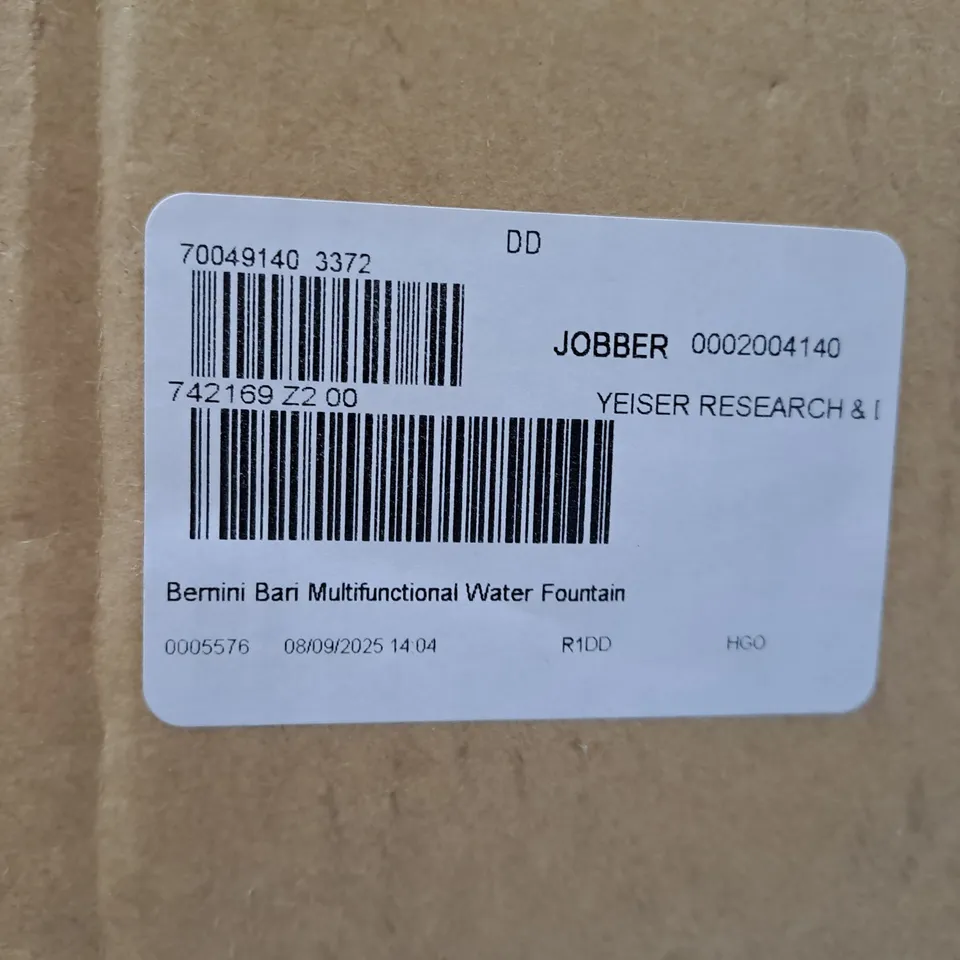 BERNINI BARI MULTIFUNCTIONAL WATER FOUNTAIN – GARDEN WATER FEATURE