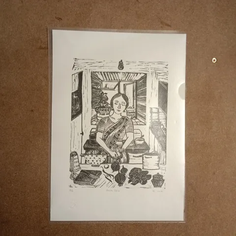 PAPER FIGHT ART "ONION SKINS" LIMITED EDITION ART PRINT 5/6