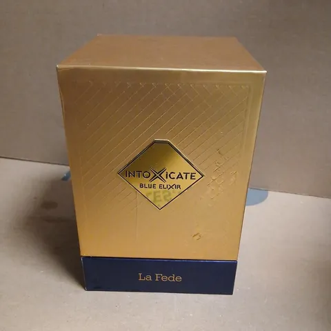 BOXED INTOXICATE BLUE ELIXIR LA FEDE EXTRAIT DE PARFUM 100ML