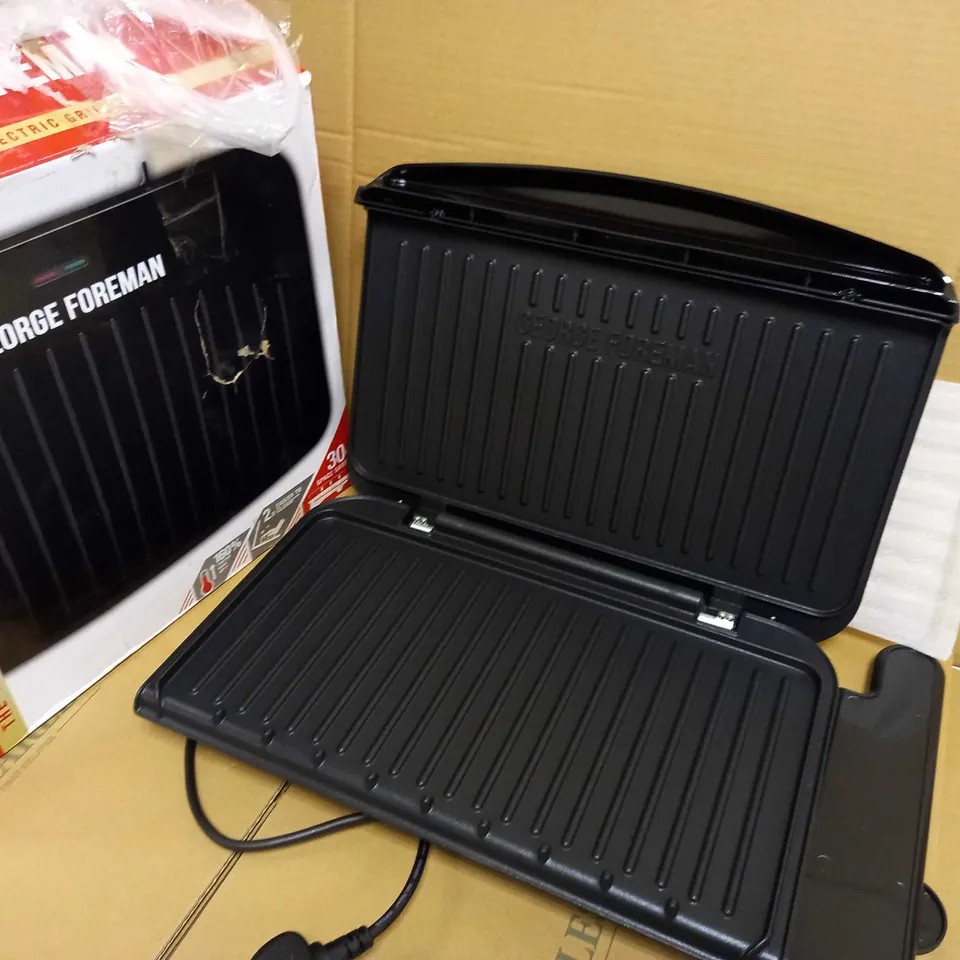 GEORGE FOREMAN LARGE ELECTRIC GRILL