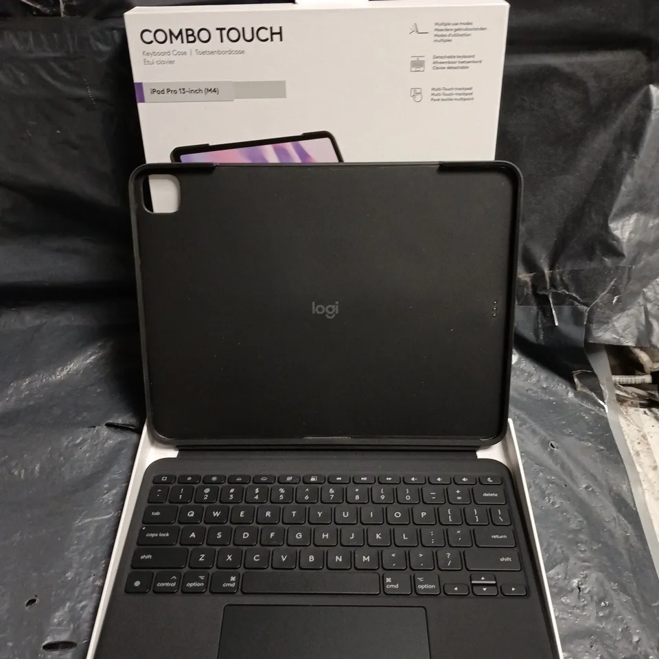 LOGI COMBO TOUCH KEYBOARD CASE FOR IPAD PRO 11-INCH (4TH GEN) - BLACK