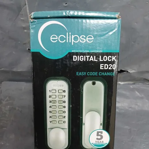 BOXED ECLIPSE DIGITAL LOCK ED20