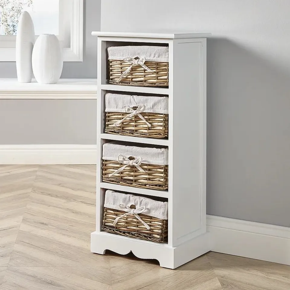 BOXED CASEY 4-DRAWER CHEST OF DRAWERS