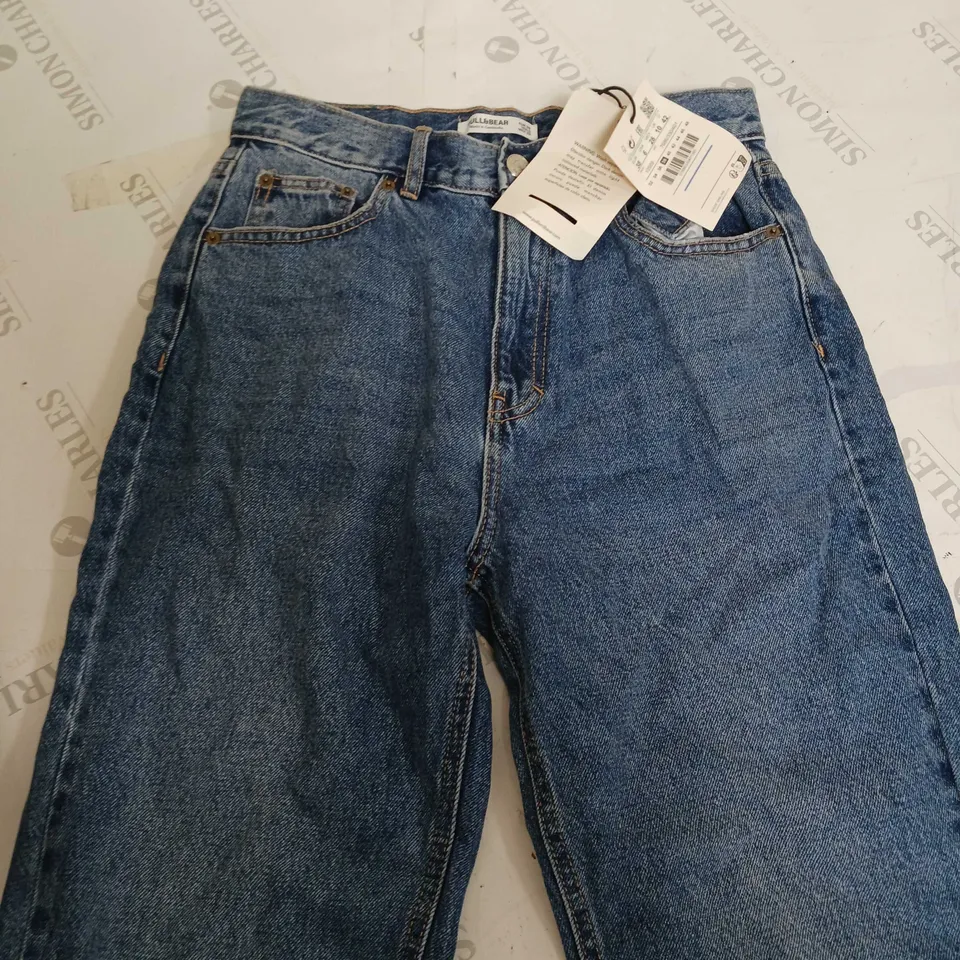 PULL & BEAR MON HIGH RISE ANKLE LENGTH JEANS - EUR 38