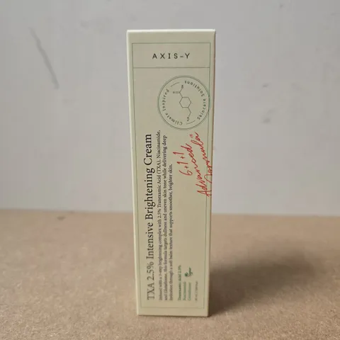 BOXED AND SEALED AXIS-Y TXA 2.5% INTENSIVE BRIGHTENING CREAM (50ML)