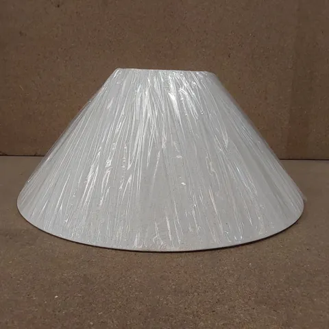 ABIRAD 28CM H LINEN BLEND EMPIRE LAMP SHADE (SCREW ON) IN BEIGE