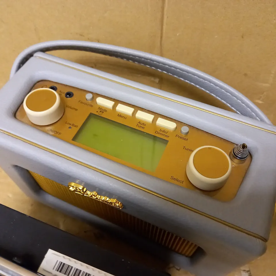 JOHN LEWIS CLOCK RADIO, ROBERTS REVIVAL UNO DAB+/DAB/FM DIGITAL RADIO