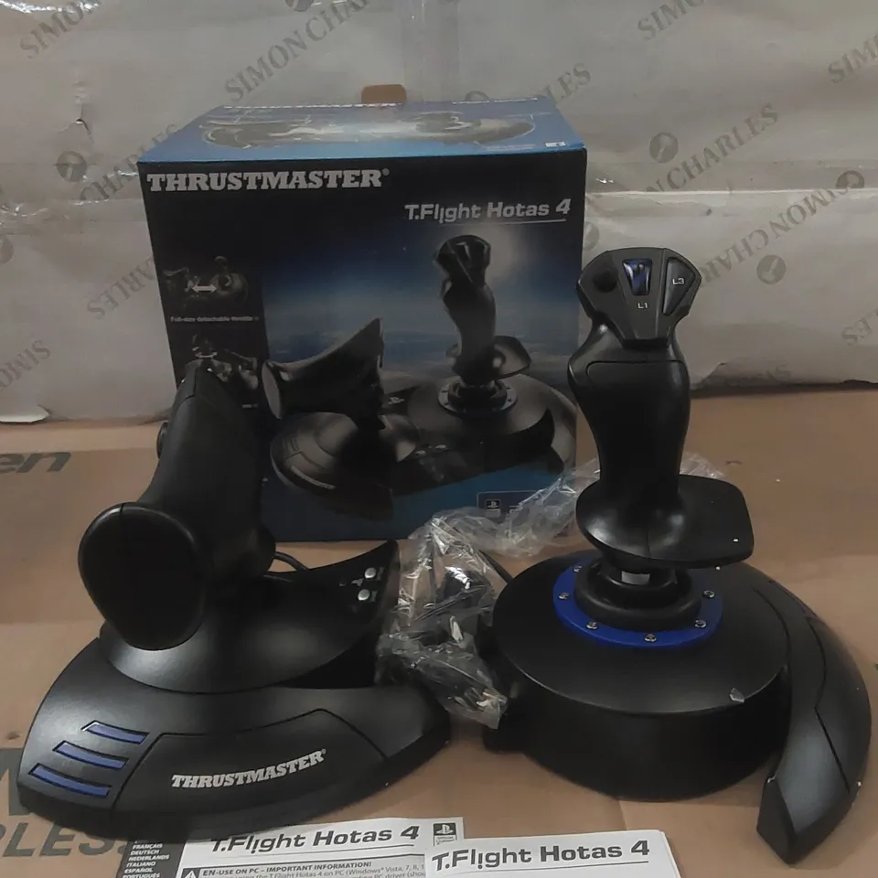 BOXED THRUSTMASTER T.FLIGHT HOTAS 4 REALISTIC JOYSTICK
