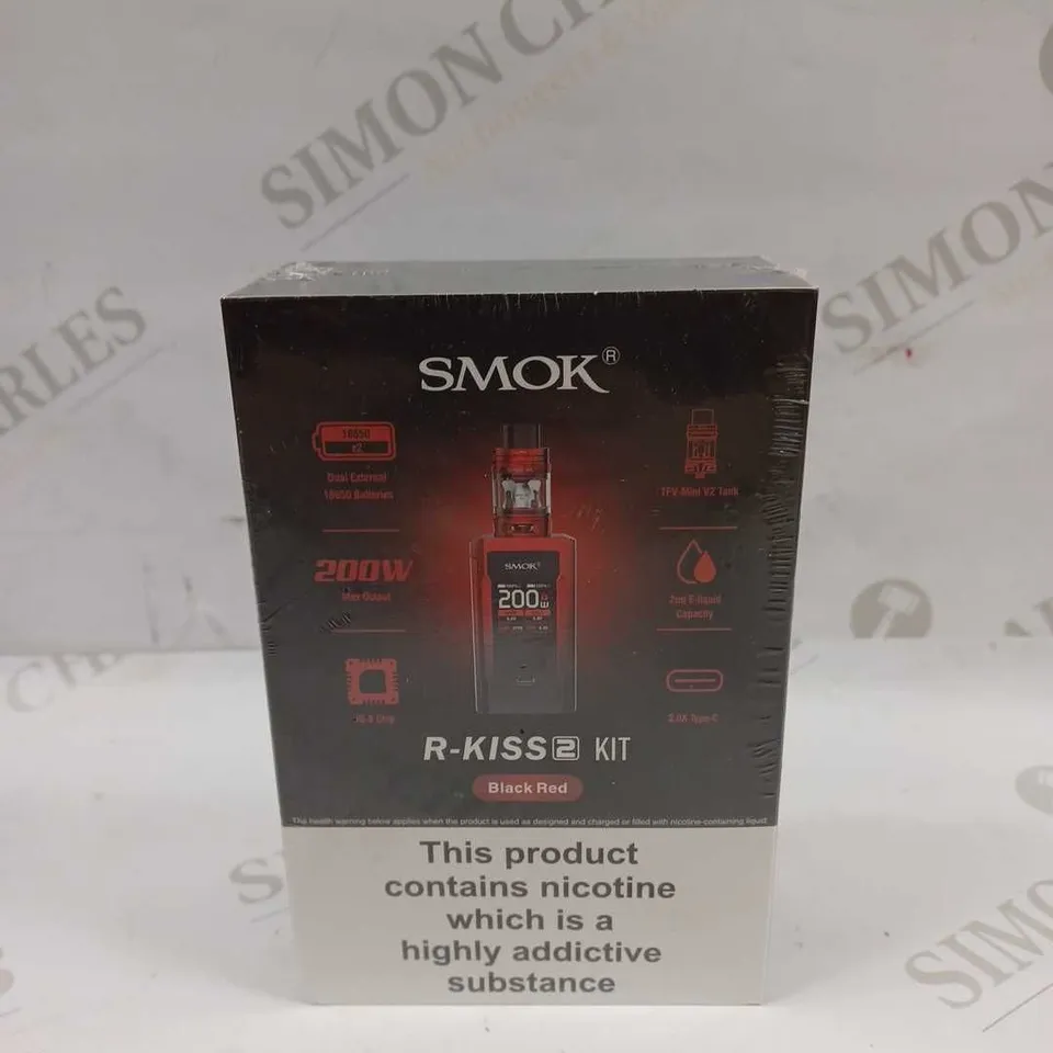 SMOK R-KISS 2 VAPE KIT - BLACK/RED