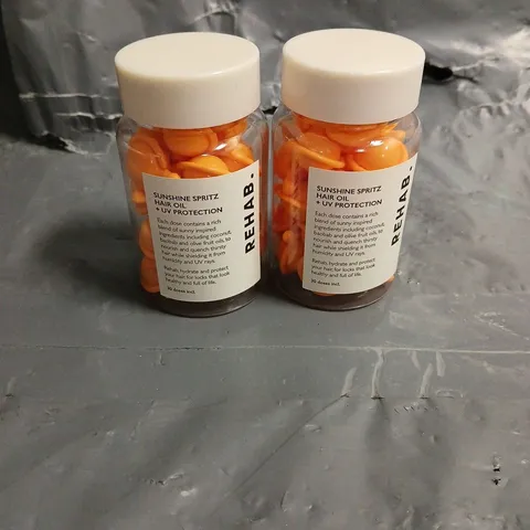 REHAB. SUNSHINE SPRITZ HAIR OIL + UV PROTECTION 2X30 DOSES