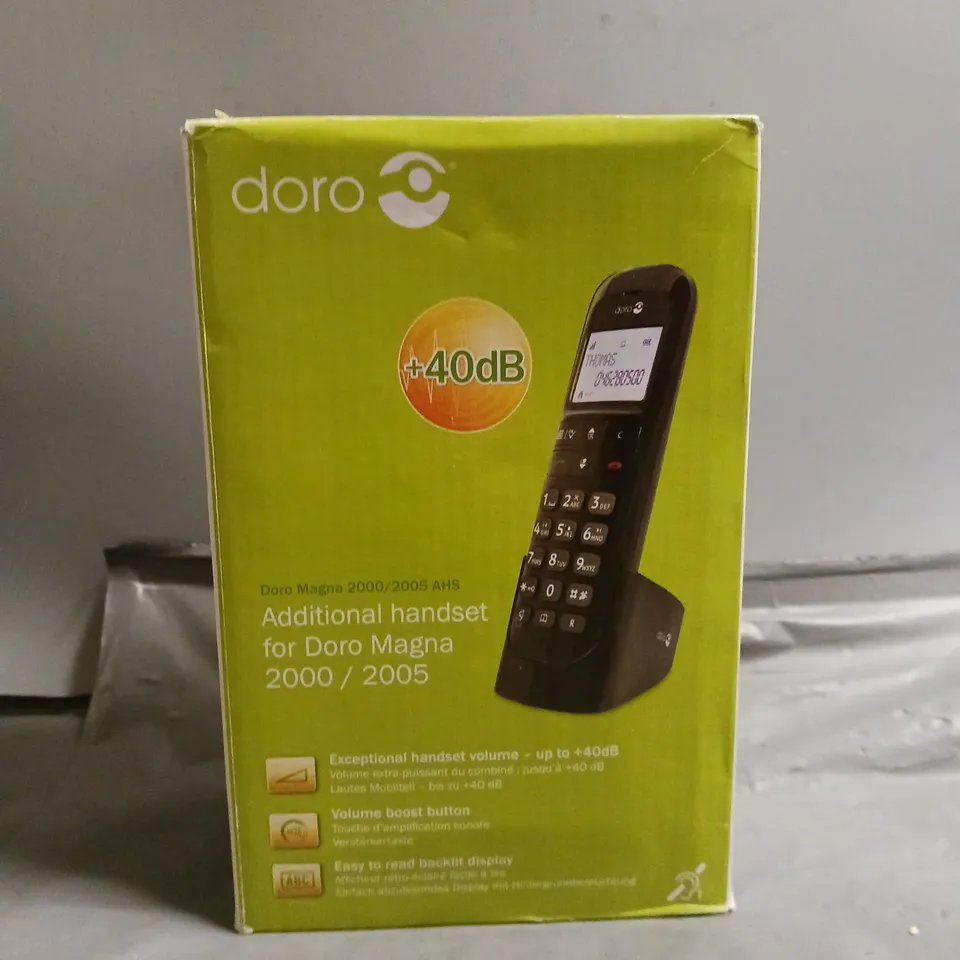 BOX OF APPROX 8 DORO MAGNA 2000/2005 AHS ADDITIONAL HANDSET