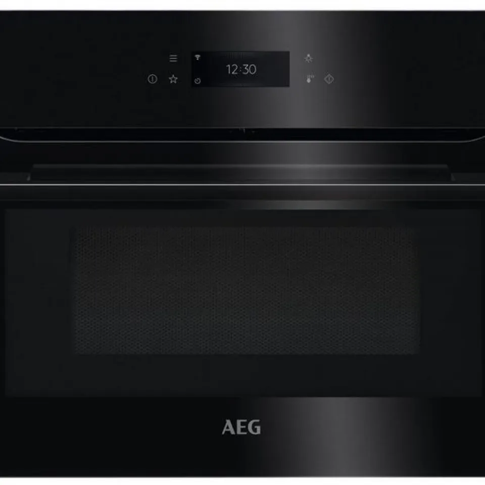 AEG INTEGRATED SINGLE MULTI FUNCTION ELECTRIC OVEN WITH MICROWAVE Model KMK768080B RRP £917