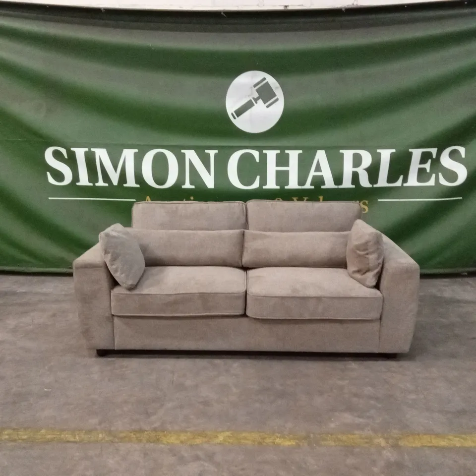 ELLON 3 SEATER FABRIC SOFA