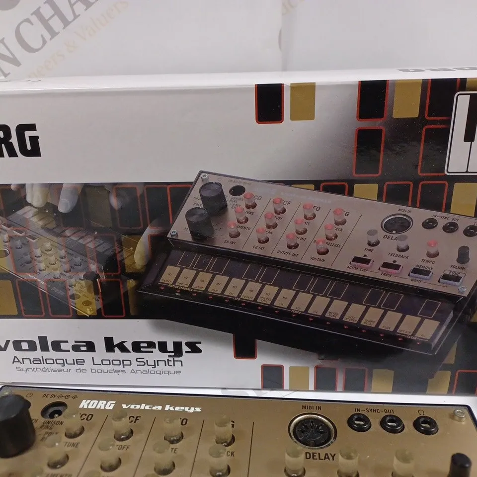 BOXED KORG VOLCA KEYS ANALOGUE LOOP SYNTH 