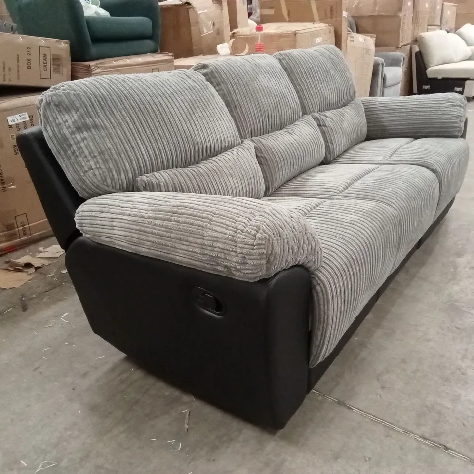 SANTORI 3 SEATER HIGH BACK RECLINER SOFA RRP £899