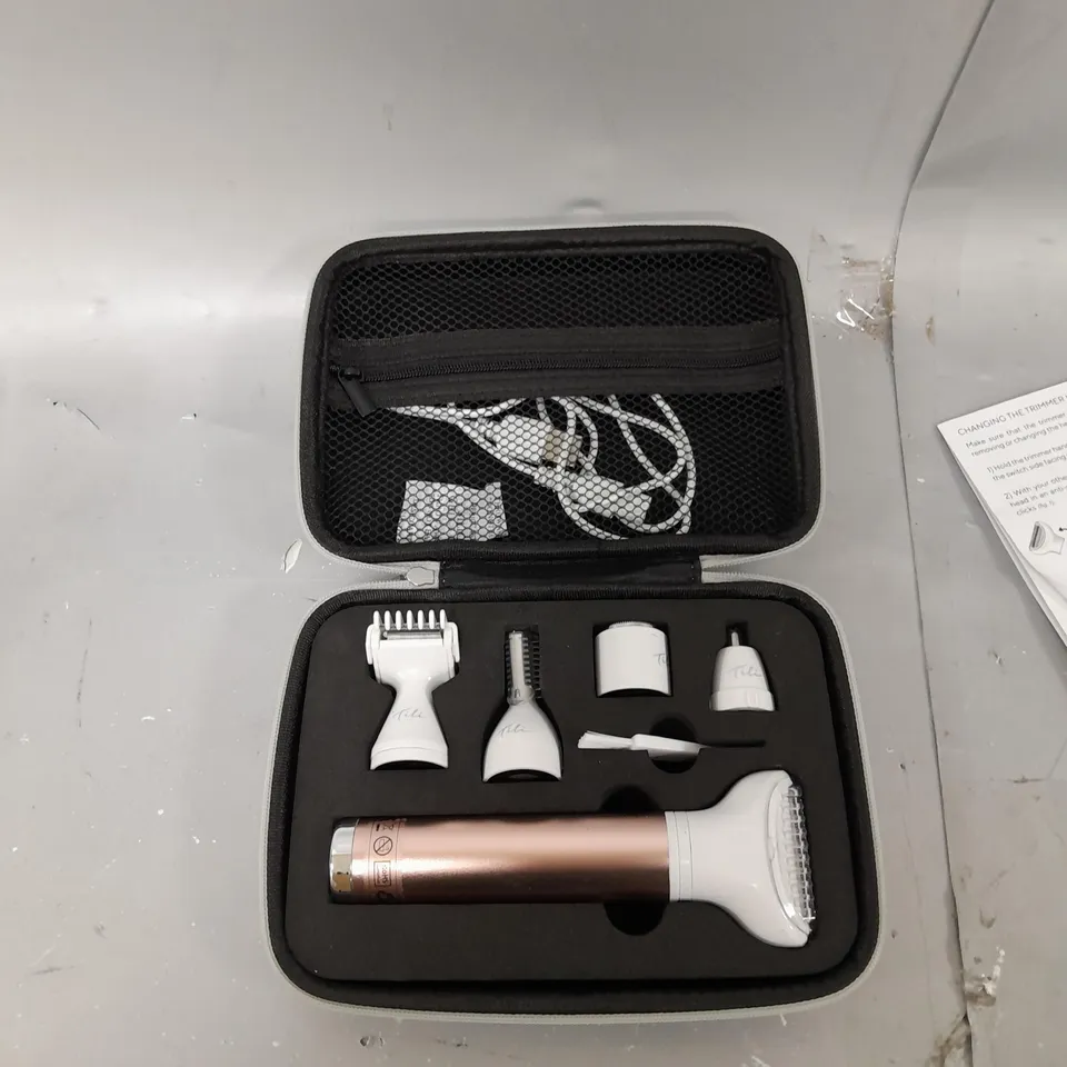 BOXED TILI 5-IN-1 MULTI FUNCTIONAL HAIR REMOVAL KIT PINK