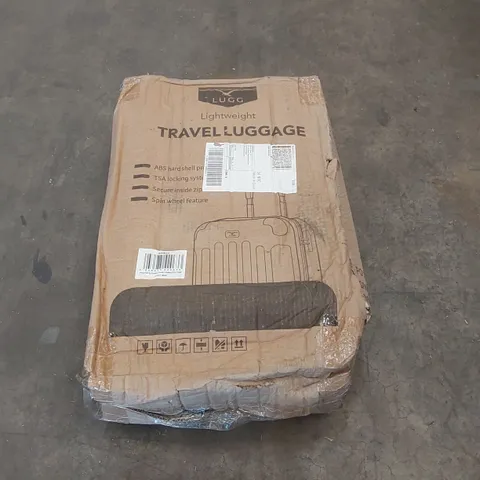 BOXED LUGG LIGHTWEIGHT TRAVEL SUITCASE 
