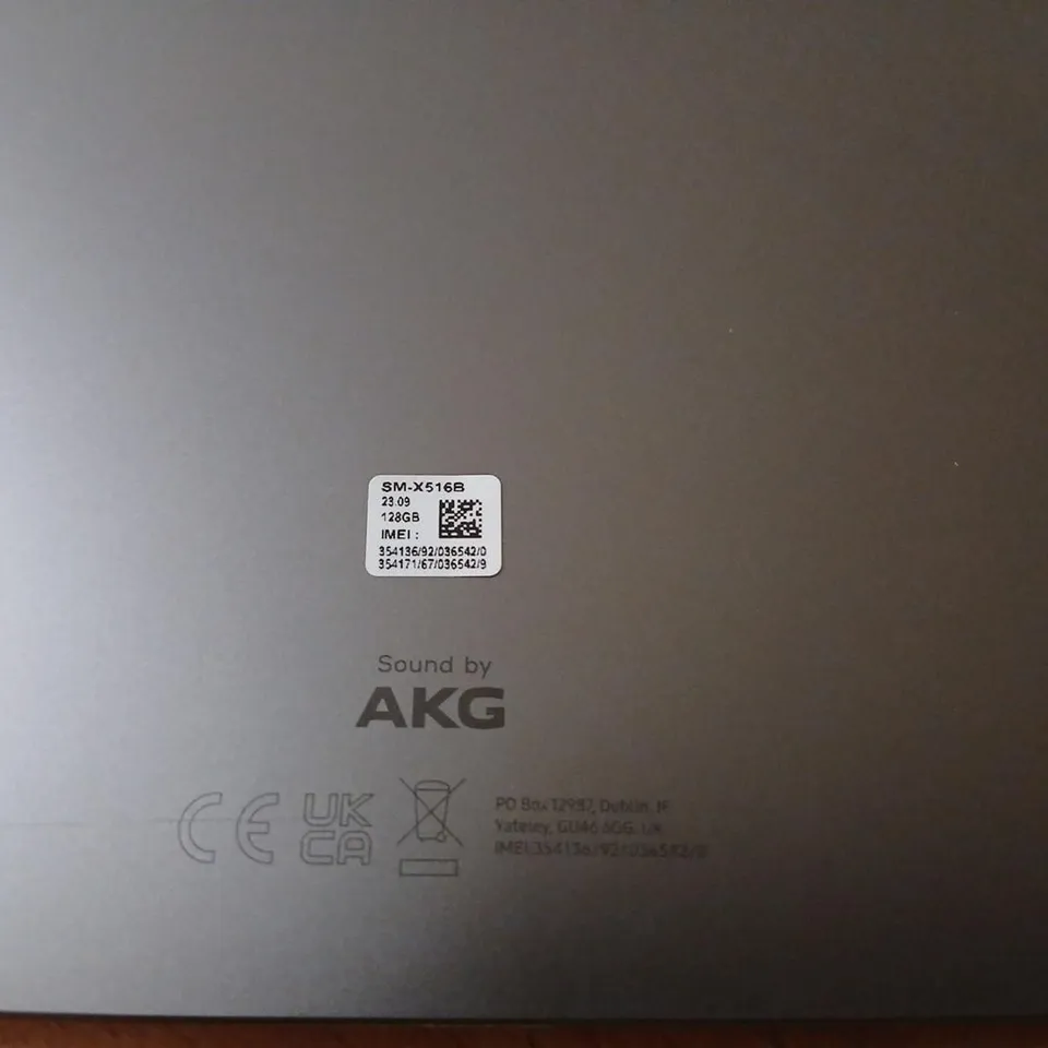 SAMSUNG GALAXY TAB S9 FE 5G TABLET, 128GB