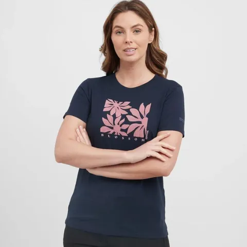 APPROXIMATELY 12 BRAND NEW REGATTA WOMEN’S T-SHIRT TEE SHORT SLEEVE FLAURELLE NAVY