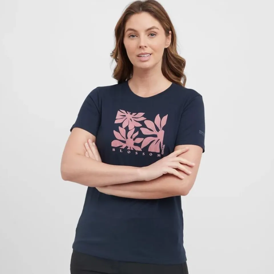 APPROXIMATELY 12 BRAND NEW REGATTA WOMEN’S T-SHIRT TEE SHORT SLEEVE FLAURELLE NAVY