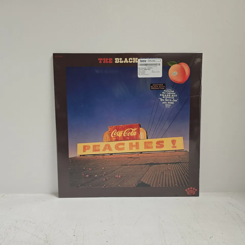 SEALED THE BLACK KEYS PEACHES VINYL