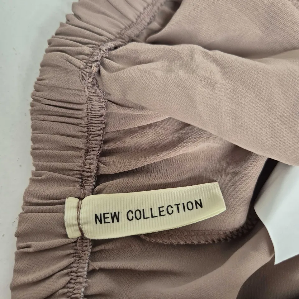 BEIGE WOMEN'S WIDE-LEG TROUSERS – NEW COLLECTION 