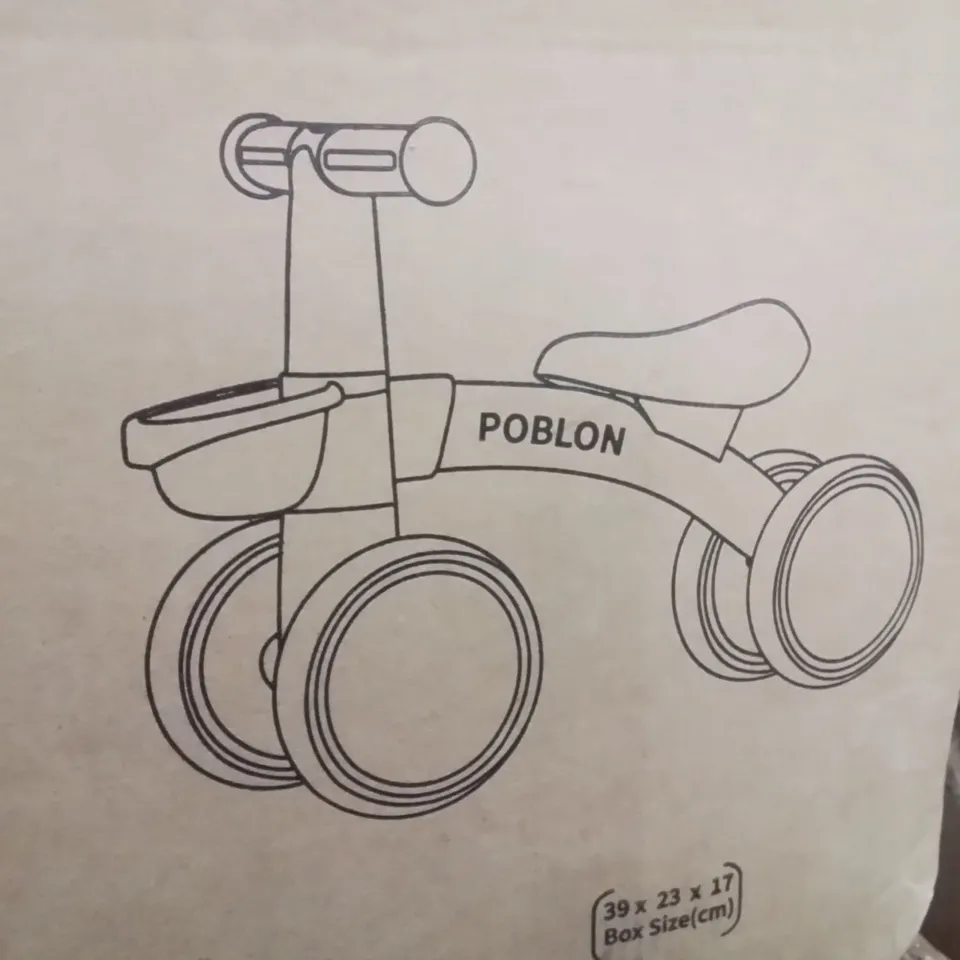 BOXED POBLON BALANCE BIKE 