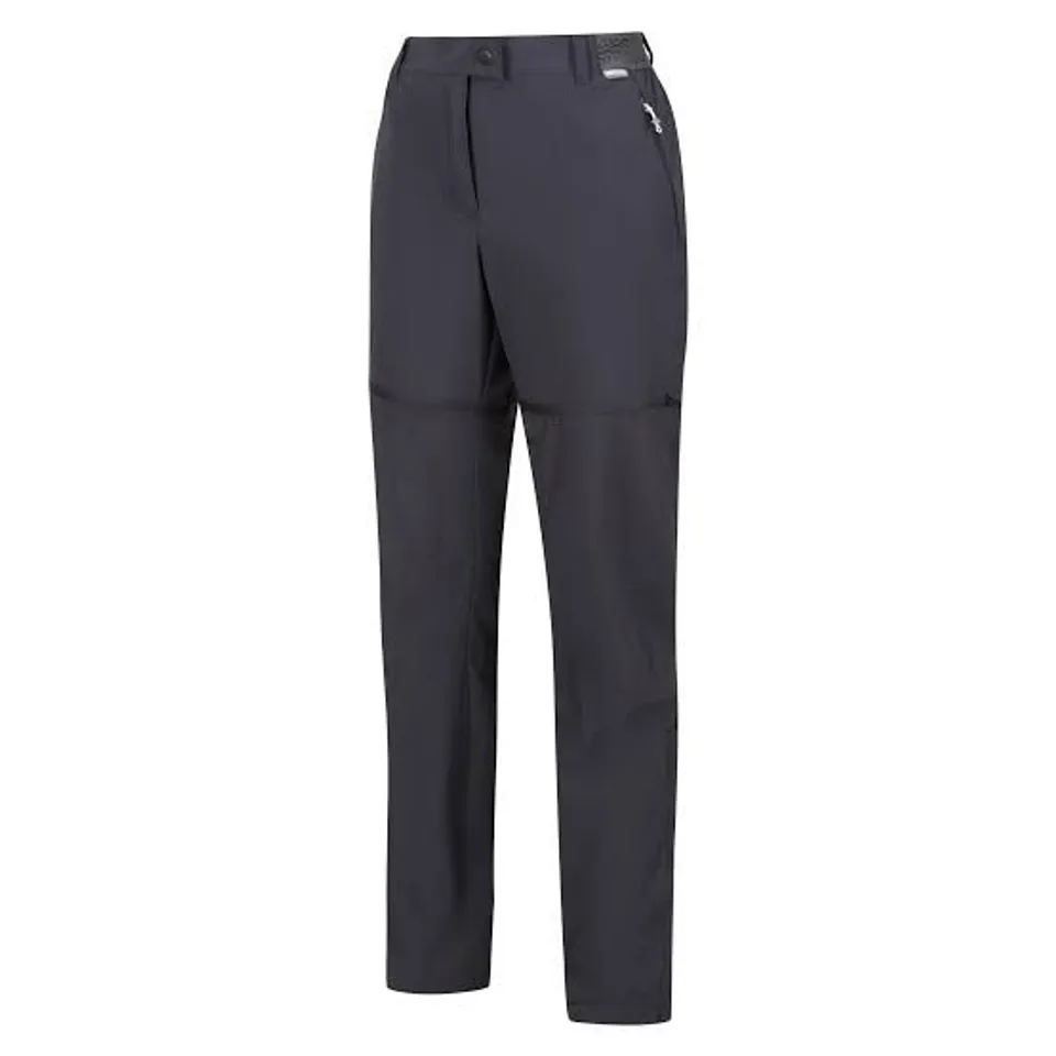 BRAND NEW REGATTA MOUNTAIN ZIP OFF TOUSERS IN SEAL GREY - 34"