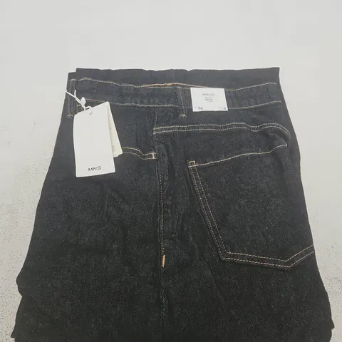 MANGO WOMENβS WIDE-LEG DENIM JEANS β HIGH WAIST, FULL LENGTH, UK 8