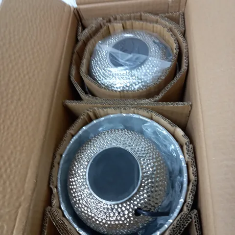 SET OF 2 HAMMER METAL TOUCH TABLE LAMPS