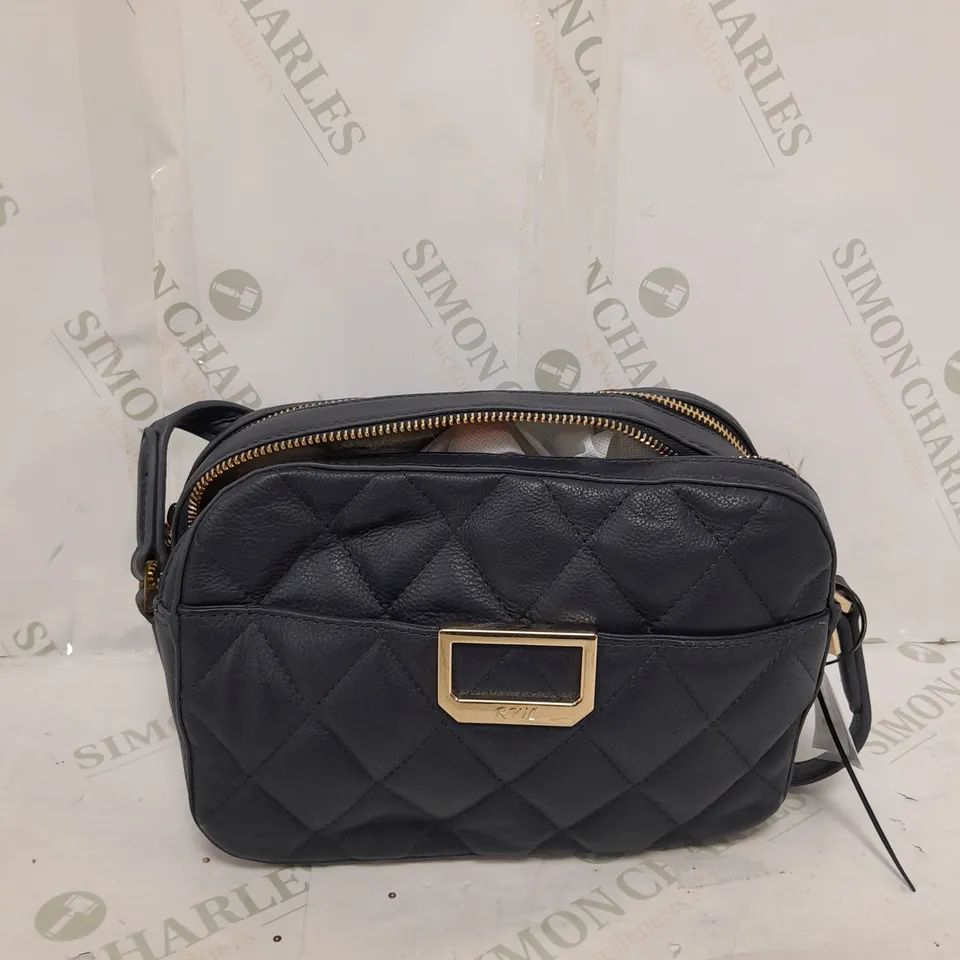 RUTH LANGSFORD QUILTED LEATHER CROSSBODY BAG