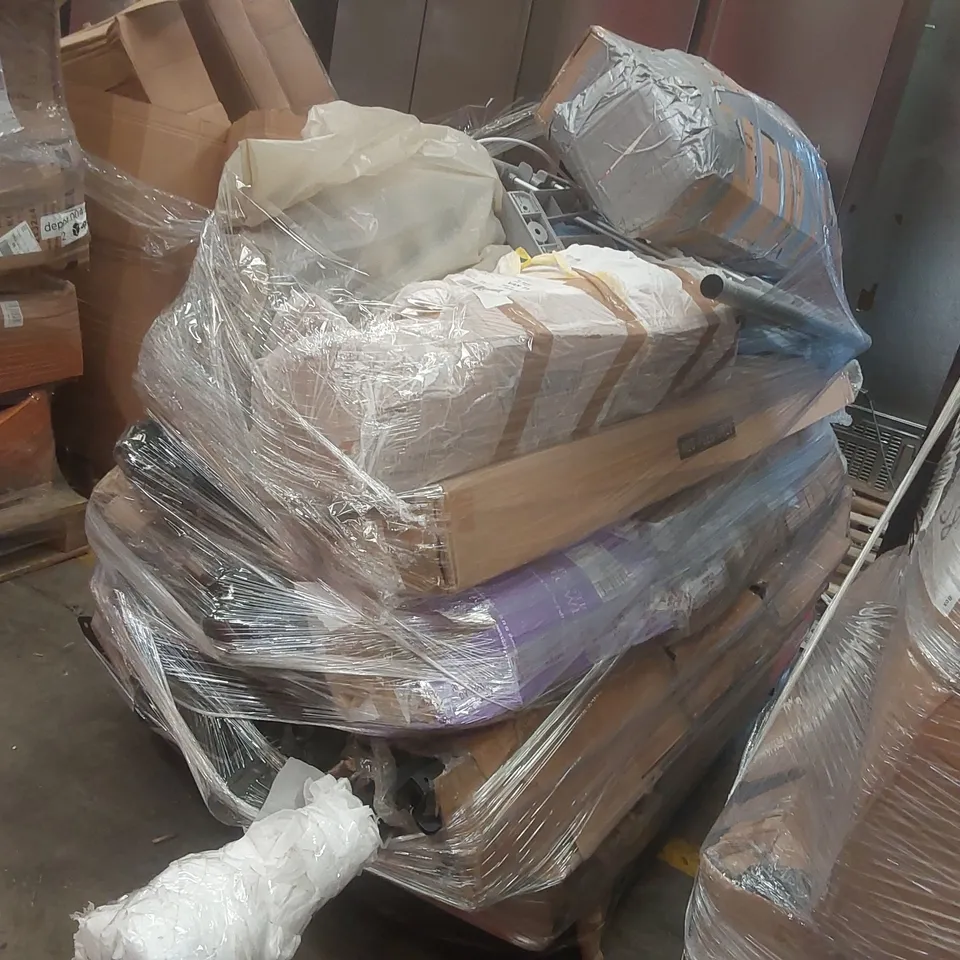 PALLET CONTAINING A VERY LARGE QUANTITY OF ASSORTED FURNITURE PARTS ECT