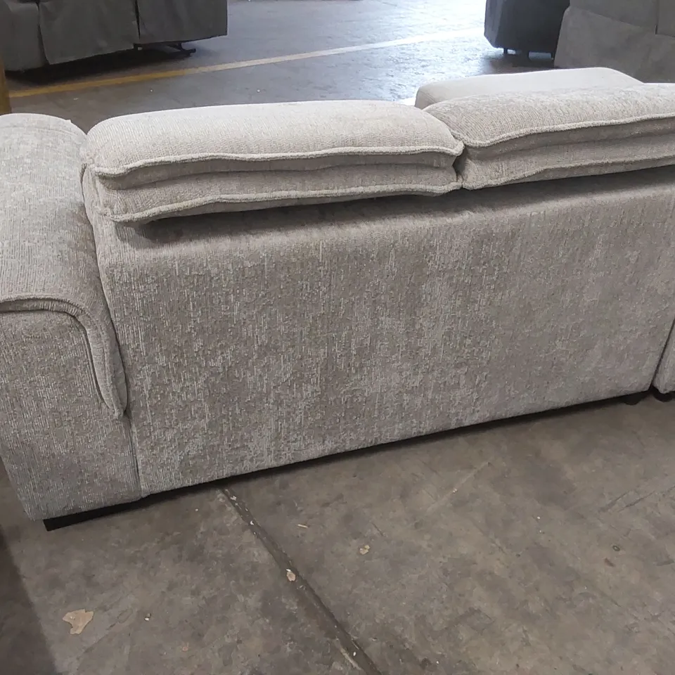 QUALITY DESIGNER FABRIC UPHOLSTERED CORNER SOFA BED WITH STORAGE