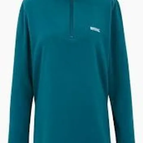 BRAND NEW REGATTA  WOMEN'S SWEETHART LIGHTWEIGHT HALF-ZIP FLEECE IN GULFSTREAM - SIZE 18