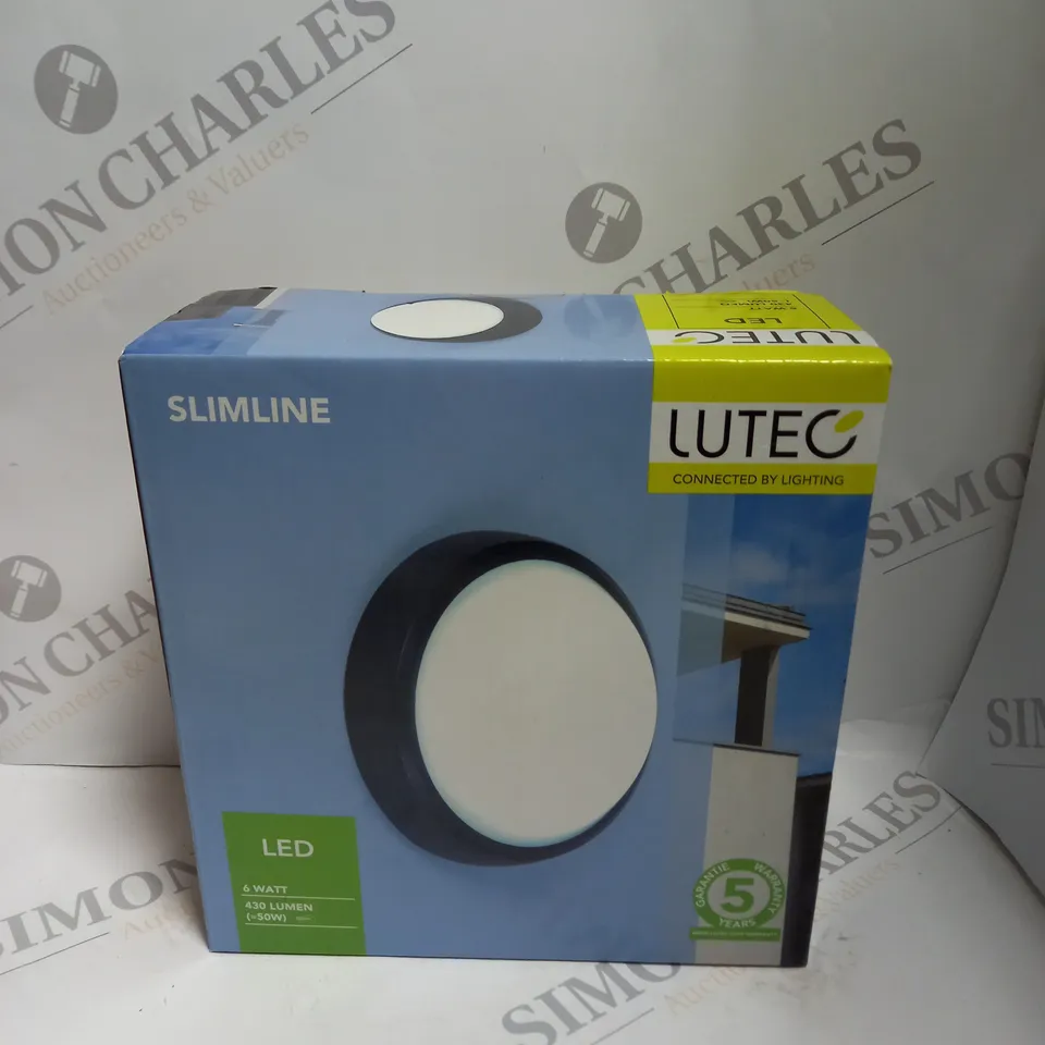 BOXED SEALED LUTEC SLIMLINE LED WALL LIGHT 