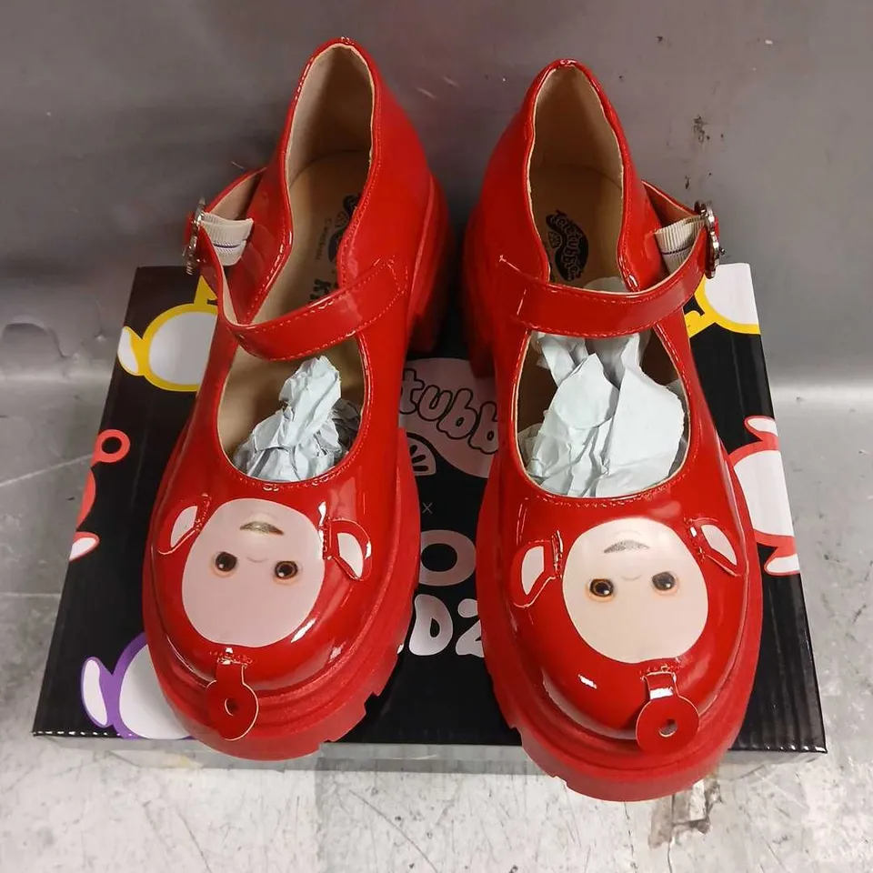BOXED TELETUBBIES X KOI PO TELETUBBIES KIDZ MARY JANES SIZE 2