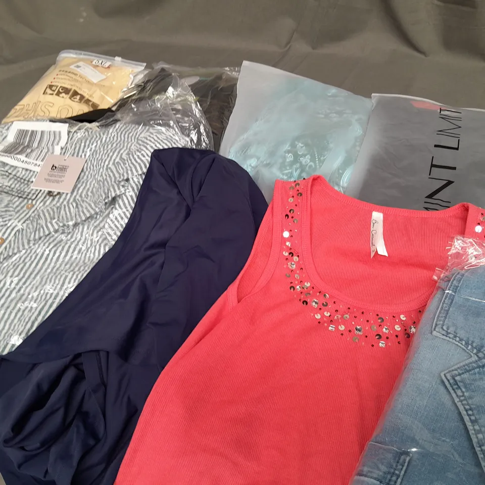 LARGE QUANTITY OF ASSORTED ITEMS TO INCLUDE JOHN LEWIS YUNI AND SHEIN