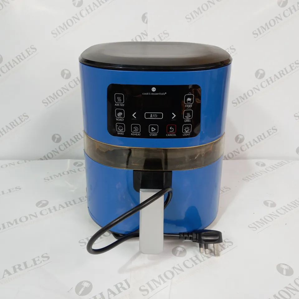 COOK'S ESSENTIALS 4.0L AIR FRYER - SAPPHIRE