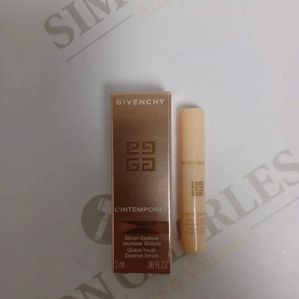 APPROXIMATELY 20 X 2ML GIVENCHY GLOBAL YOUTH ESSENCE SERUM SAMPLES