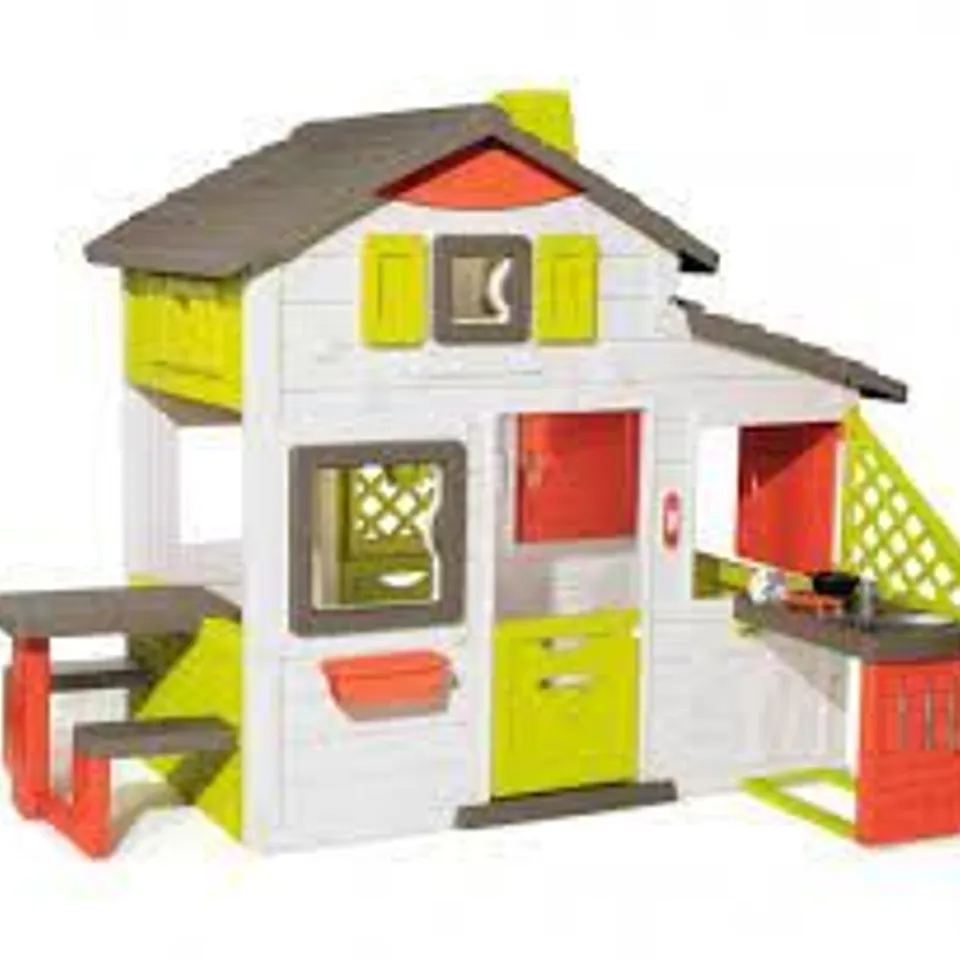 BOXED SMOBY NEO FRIENDS HOUSE & KITCHEN SET (1 BOX) RRP £419