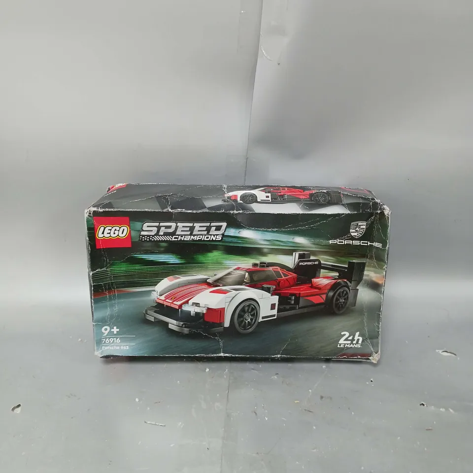 LEGO SPEED CHAMPIONS PORSCHE 963, MODEL CAR